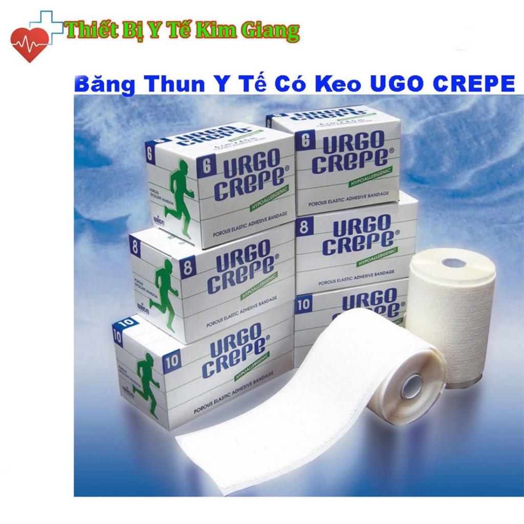 Băng Thun Y Tế Có Keo URGO CREPE