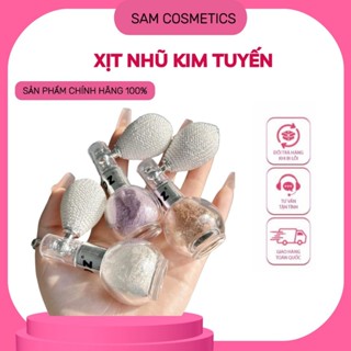 Xịt nhũ kim tuyến WIDZ Highlight powder spray, nhũ bắt sáng cho mặt và body