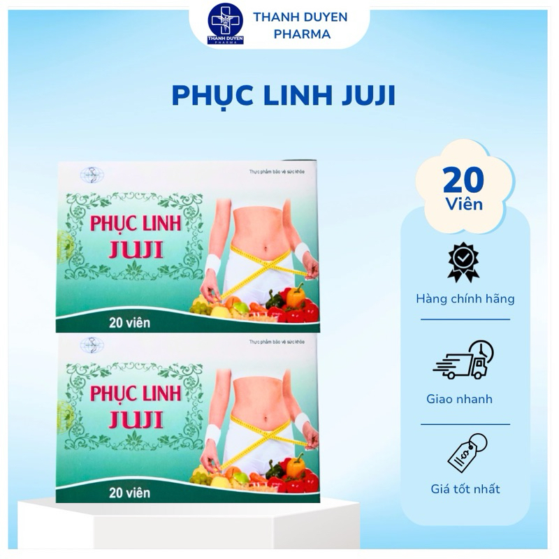 Phục Linh Juji . Viên uống hổ trợ vóc dáng từ thảo dược