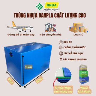 Thùng nhựa carton (Nhựa Danpla) chuyển nhà, đóng đồ đi máy bay, lưu trữ,...giá rẻ, nhiều kích thước!