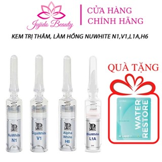 Kem Nuwhite Mibiti Prudente hồng nhũ hoa N1, hồng vùng kín nuwhite V1, khử thâm nách mông bẹn H6, hồng môi nuwhite L1A