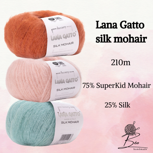 Cuộn Len 75% SuperKid Mohair Lana Gatto Silk Mohair