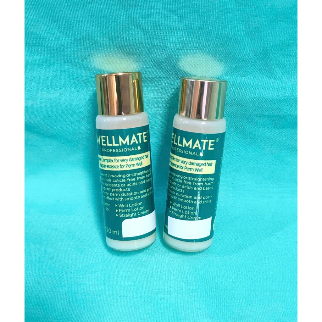 [uốn, duỗi] Tinh chất sữa dưỡng tóc siêu mềm wellmate 20ml