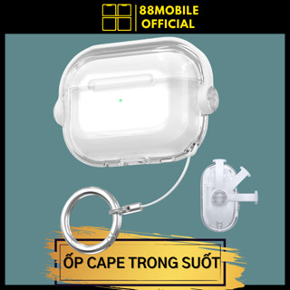 Case airpod CAPE trong suốt vỏ bảo vệ dành cho tai nghe 1/2/3/4/Pro/Pro 2 I 88Mobile
