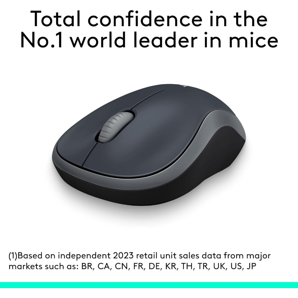 Chuột Không Dây Logitech M185 - hàng chính hãng | BigBuy360 - bigbuy360.vn