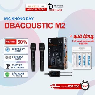 Mic không dây DBAcoustic M2 - 8 chế độ ECHO - Âm thanh trung thực - Hàng chính hãng