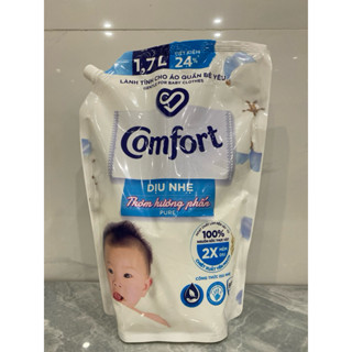 Nước xả vải Comfort cho da nhạy cảm hương phấn 1,7L( mẫu mới)❤️
