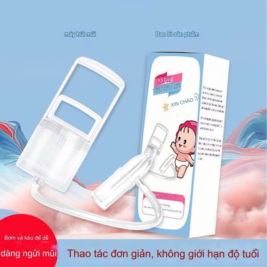 Phụ Kiện Hút Mũi Kéo Tay Thế Hệ Mới - Lực Hút Mạnh, Nhựa Nguyên Sinh, Nhỏ Gọn Thân Thiện Cho Bé