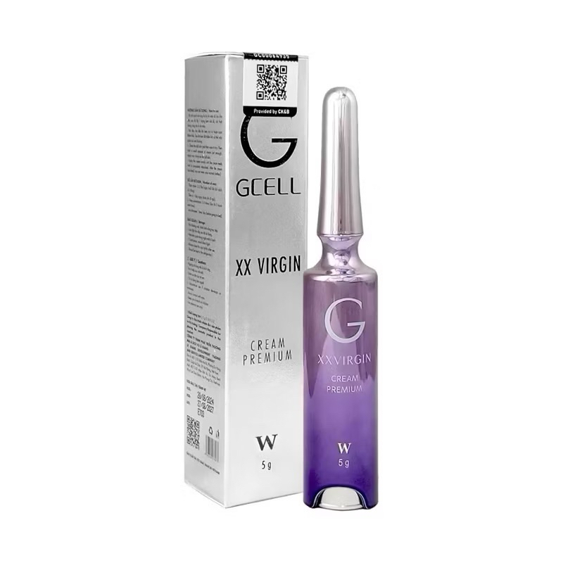 Kem Làm Hồng Vùng Kín GCell XX Virgin Cream Premium 5g và 10g