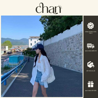 Áo sơ mi giấy mỏng form rộng phong cách hàn quốc M102