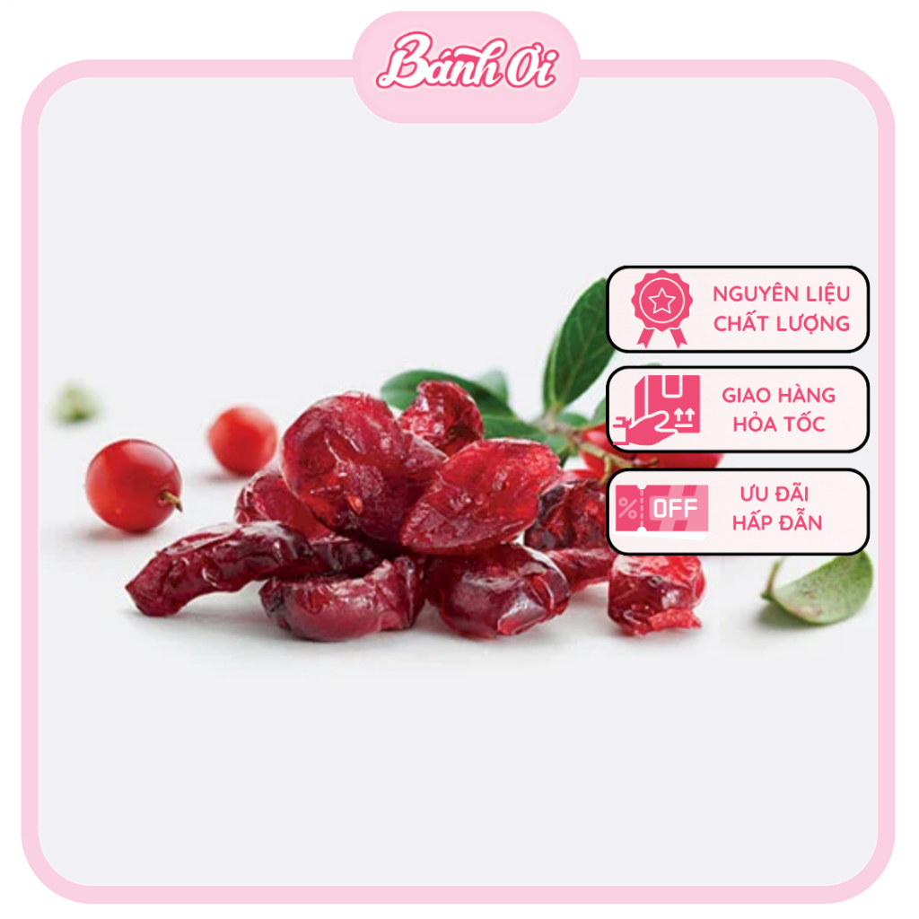 Nam việt quất sấy khô, Nam việt quất 100gr - Bánh Ơi