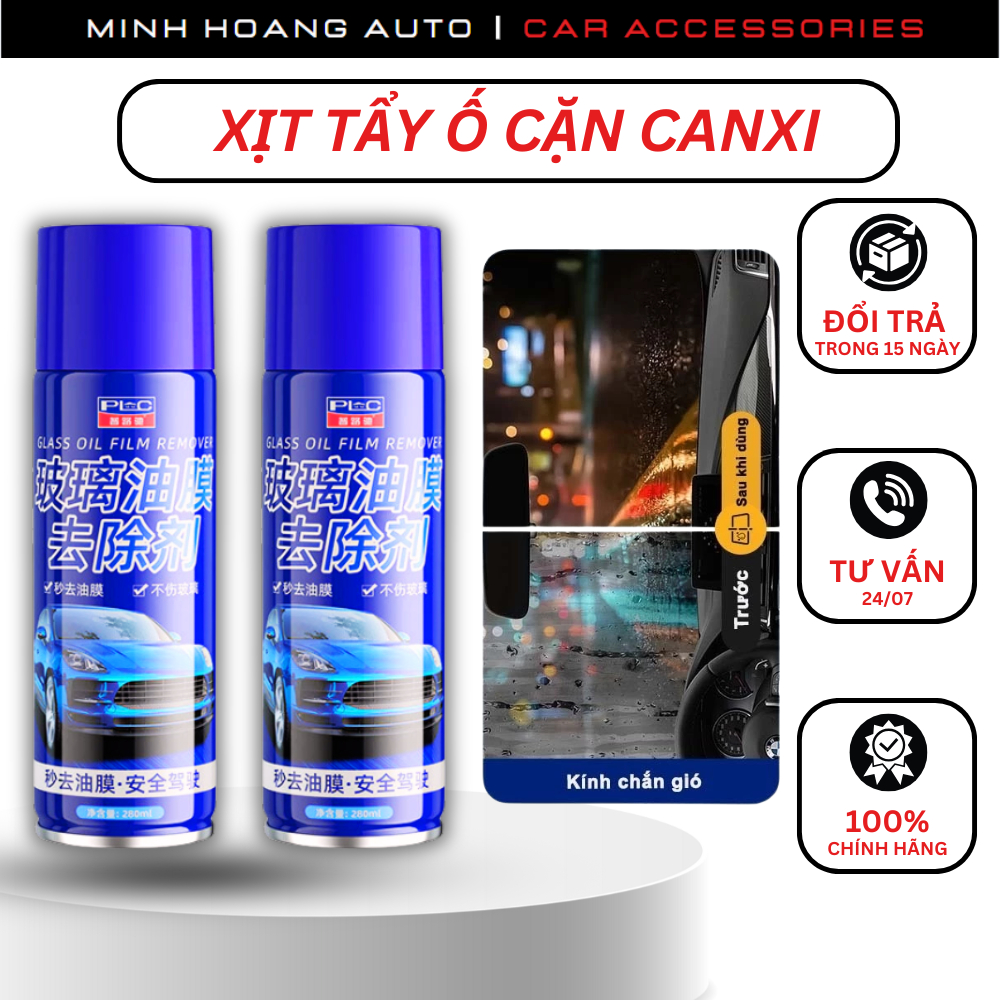 Gợi ý các mẫu chai xịt rửa kính ô tô đáng mua hiện nay