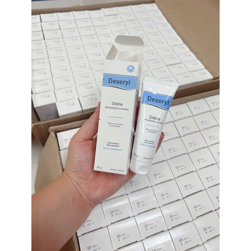 Kem Dưỡng Dexeryl Cream Pháp Dưỡng Ẩm, Dưỡng Da Cho Da Khô, Nẻ 50g