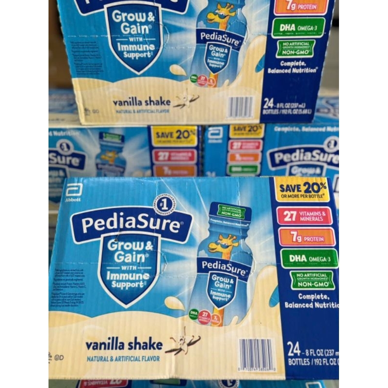 Thùng 24 chai  Sữa PediaSure Grow& Gain của Mỹ