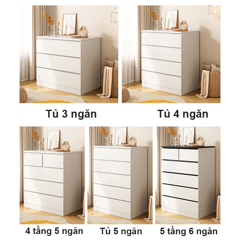 Tủ đựng đồ đa năng có hộc kéo đựng quần áo mỹ phẩm thiết kế hiện đại trẻ trung tiện lợi sang đẹp | BigBuy360 - bigbuy360.vn
