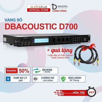 Vang số DBAcoustic D700 - Chống hú - Chip DSP 64bit - Hàng chính hãng - Bảo hành 24 tháng