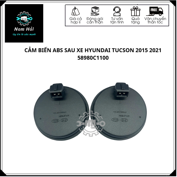 Cảm biến ABS sau xe Hyundai Tucson 2015 2021 58980C1100