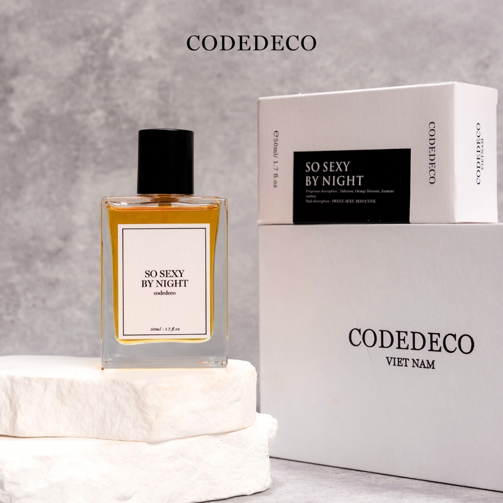 Tinh dầu thơm nữ CODEDECO So Sexy By Night 50ml - Gợi Cảm, Ngọt Ngào, Quyến Rũ | BigBuy360 - bigbuy360.vn
