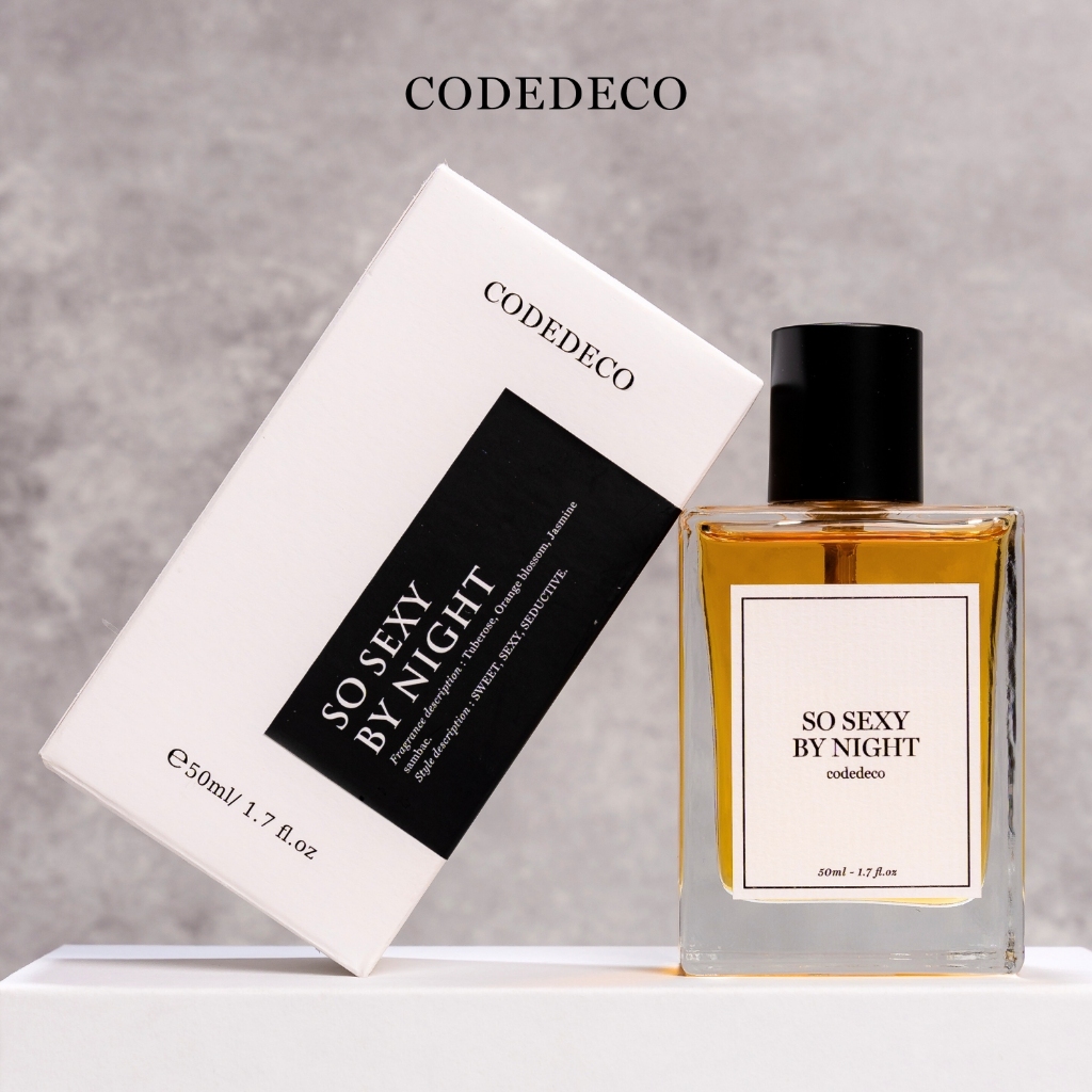 Tinh dầu thơm nữ CODEDECO So Sexy By Night 50ml - Gợi Cảm, Ngọt Ngào, Quyến Rũ | BigBuy360 - bigbuy360.vn