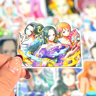[One Piece] Set 20 sticker trang trí dễ thương, miếng dán sổ tay - Sticker Anime One Piece