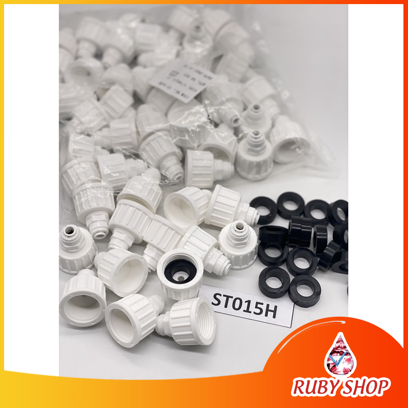 Nối thẳng REN TRONG 27 1 đầu nối nhanh dây 6 hoặc nối nhanh dây 10