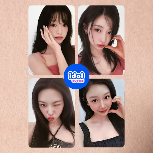 Idol Cuties - BabyMonster x BANILA loại 2 - Card bo góc card des unoff lomo