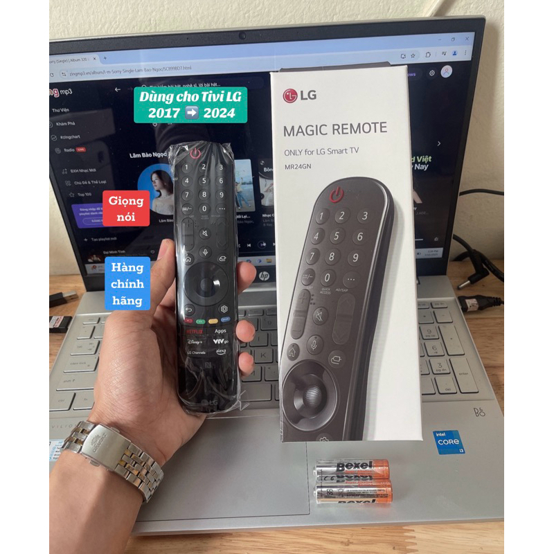 Điều khiển Tivi LG giọng nói AN-MR24 chính hãng( Dùng cho Tivi LG 2017-2024)