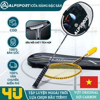  ALP RR 2 Cái 4U G5 22 LBS Vợt Cầu Lông Màu Đen Nguyên Bản Full Sợi Carbon Có Dây Đeo túi đựng vợt cầu lông Racket Ori 