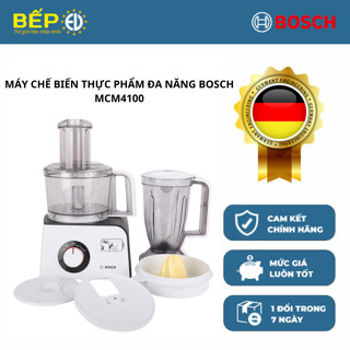 Máy Chế Biến Thực Phẩm Đa Năng Chính Hãng BOSCH MCM4100