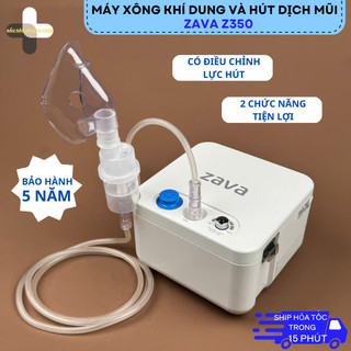 Máy Xông Hút Mũi Họng 2Trong1 ZAVA Z350 (BẢO HÀNH 5 NĂM) Phù Hợp Cho Cả Gia Đình - CHÍNH HÃNG CỒNG TY NOVA VIỆT NHẬT