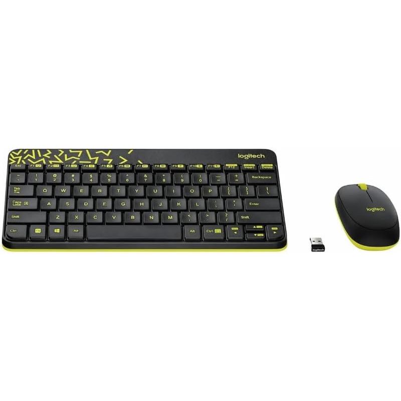 Combo chuột phím không dây Logitech MK240 - hàng chính hãng