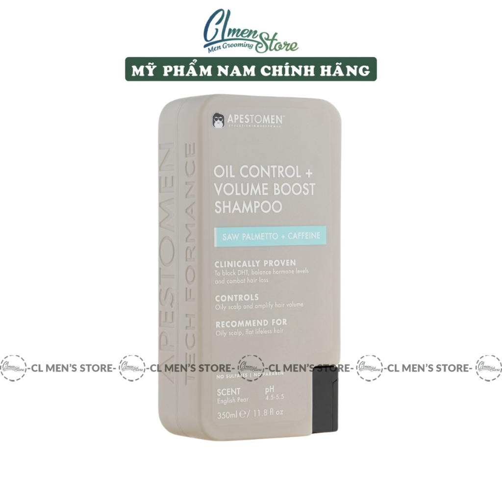Dầu gội Kiểm Soát Dầu và Tăng Phồng Tóc  Apestomen Oil Control + Volume Boost Shampoo - 350ml | BigBuy360 - bigbuy360.vn