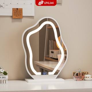 Gương LED cảm ứng hình đám mây để bàn trang điểm decor room thương hiệu UNLIMI - GP294/ 294