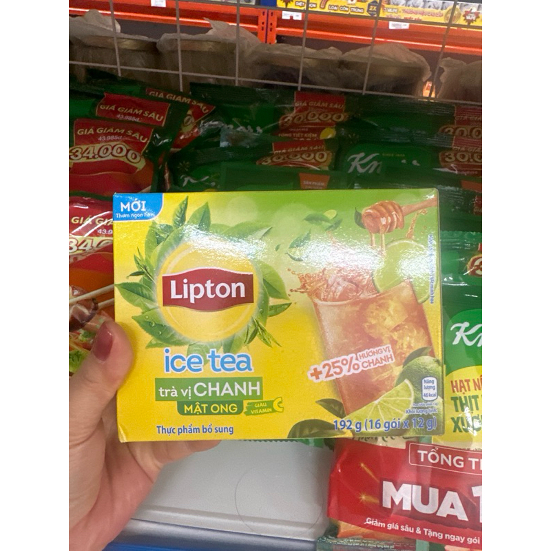 Trà chanh Lipton Icetea 192g