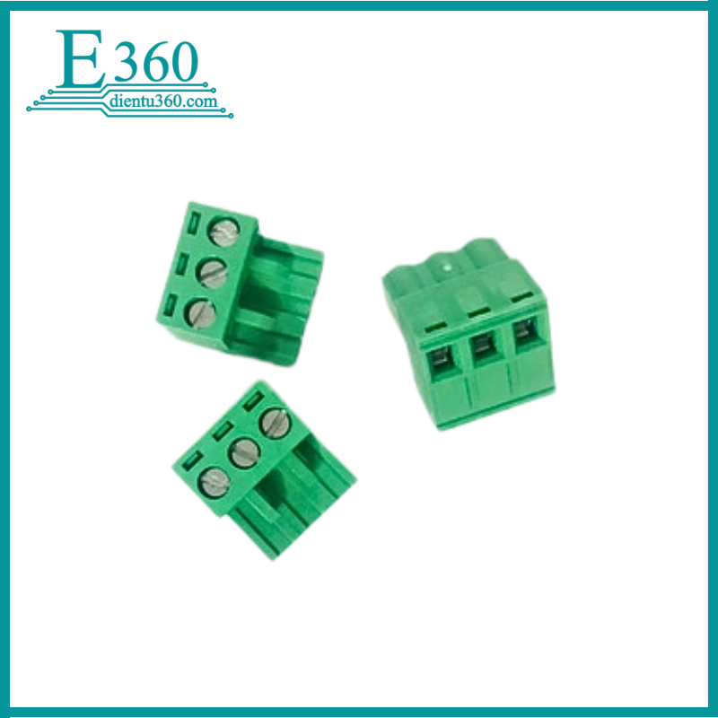 Con 3 2EDG5.08-3P 5.08mm đực
