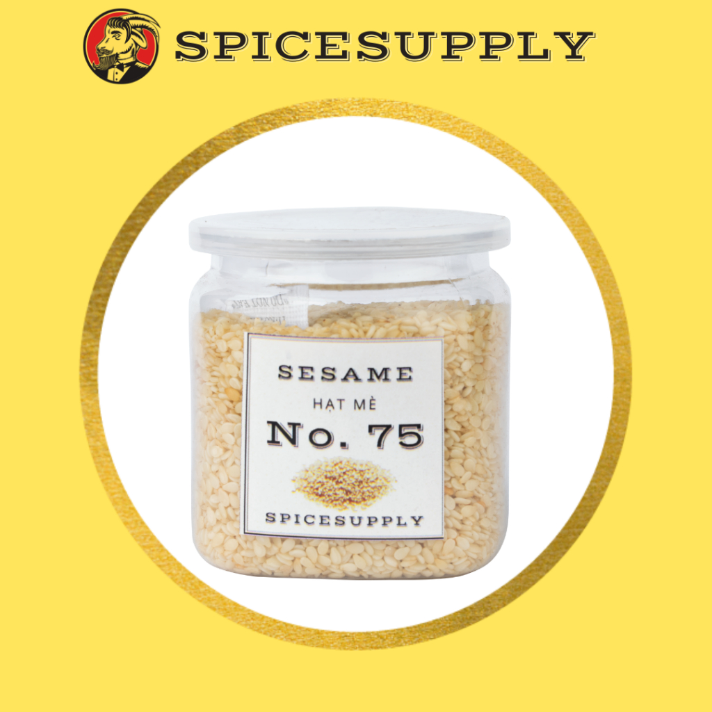 Hủ 120ml White Sesame - Hạt Mè Trắng