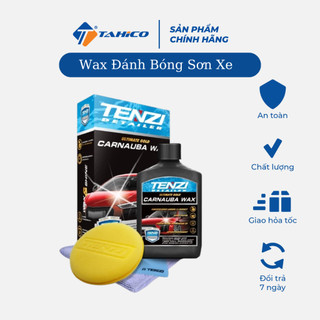  Sáp đánh bóng và bảo vệ bề mặt sơn xe Tenzi - Carnauba Wax loại bỏ vết xước nhẹ tạo hiệu ứng lá sen 