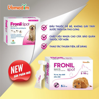 Thuốc nhỏ Fronil Spot loại bỏ ve, bọ chét cho chó