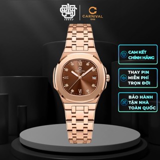 Đồng Hồ Nữ CARNIVAL 8160L-VH-N Hàng Chính Hãng