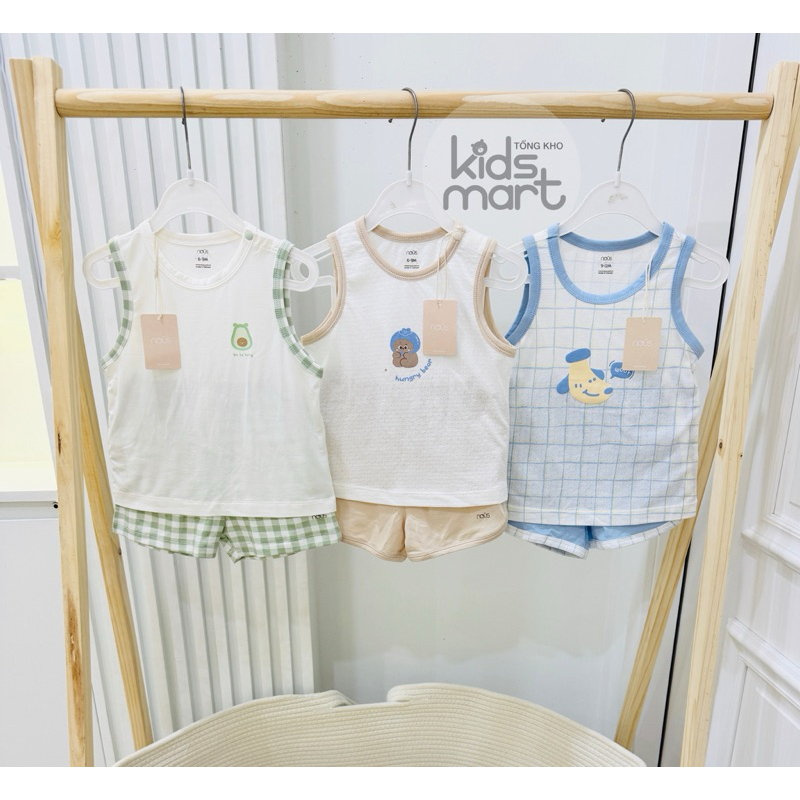 Nous - Bộ quần áo ba lỗ 2025 NB3S25-SC1-M09-PW