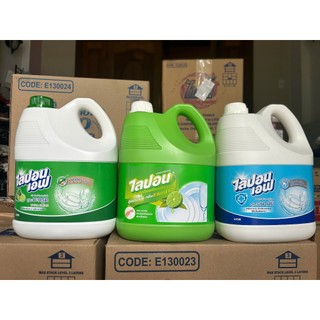   Đủ 2 màu  Nước rửa chén dĩa LiponF Can 3600ml  3,6L  Thái Lan 