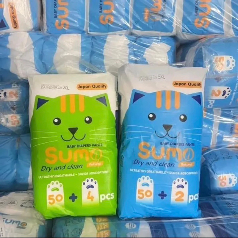 Bỉm Quần SUMO Cao Cấp size từ M - 8XL