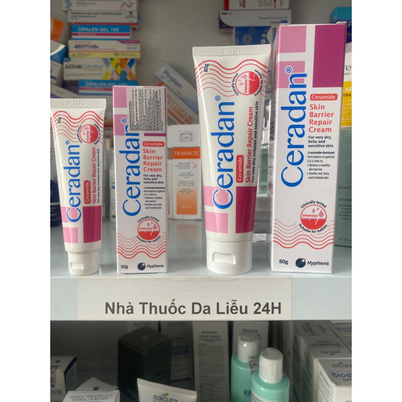 Ceradan Ceramide Skin Barrier Repair Cream 30g - dưỡng ẩm cho da khô chàm