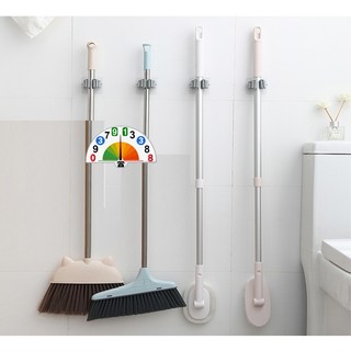 Móc Dán Tường Treo Gậy Lau Nhà,Móc Hít Treo Đồ Nhà Tắm