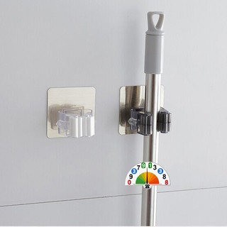 Móc Dán Tường Treo Gậy Lau Nhà,Móc Hít Treo Đồ Nhà Tắm