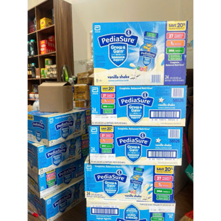 Thùng 24 chai Sữa Pediasure nước vị Vani, Dâu, Fiber xơ, Socola 237ml Mỹ