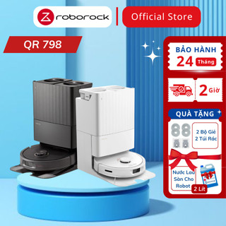 Roborock QR 798 | Q Revo S robot hút bụi lau nhà  - Tự động giặt giẻ, tự động đổ rác - Bản Quốc Tế