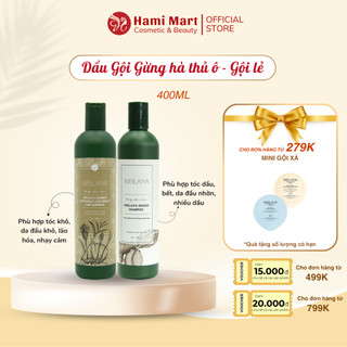  Dầu Gội Giảm Rụng Kích Mọc Tóc Weilaiya Chính Hãng Chiết Xuất Gừng Hà Thủ Ô 400ml 