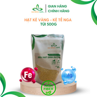 Hạt Kê vàng tách vỏ Sức Khỏe Xanh, Túi 500g - Nhập khẩu Nga chính hãng