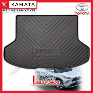 Thảm lót cốp xe ô tô Toyota Yaris Cross 2023 - 2025 chất liệu TPV cao cấp mới nhất KAMATA